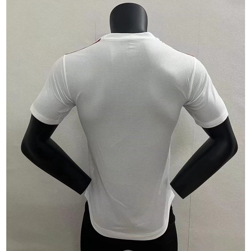 Áo Thun Đá Banh Tay Ngắn Màu Trắng Size S-XXL 22-23 Cao Cấp