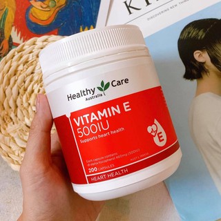MẪU MỚI - Viên Uống Vitamin E Healthy Care - Vitamin E Đỏ Úc - hangxachtaybaoanshop