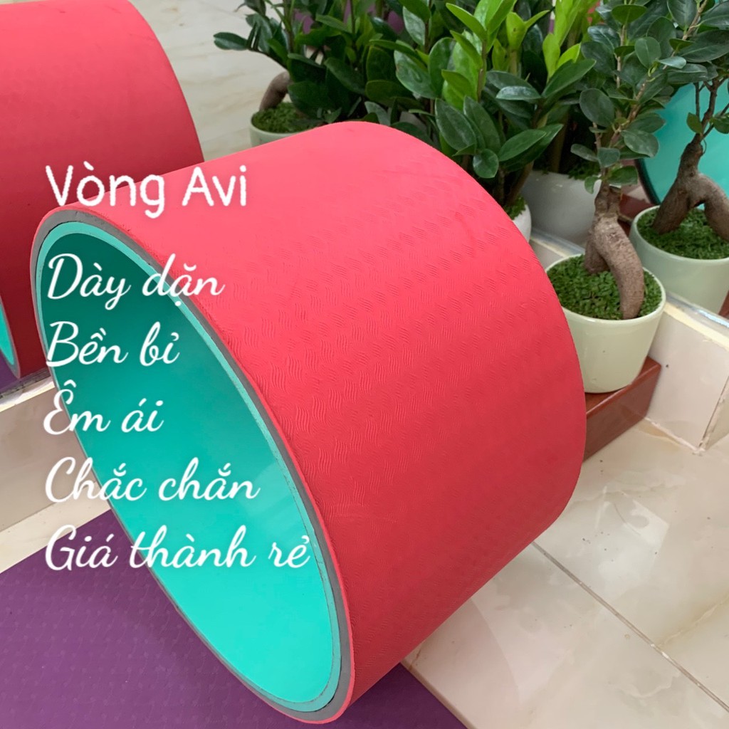 VÒNG TẬP YOGA 20cm - (chiều cao 20cm x đường kính 33cm) -Yoga An Viên