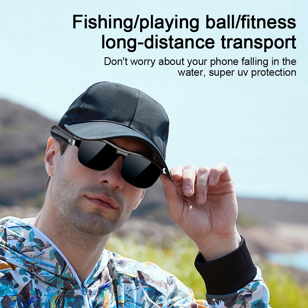 Kính Mát Thông Minh Lenovo Kết Nối Bluetooth 5.0 Tích Hợp MIC Chất Lượng Cao