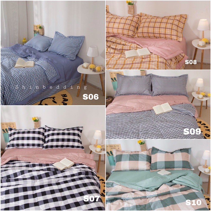 Set Chăn Ga Cotton Hoạt Tính Trần Chăn Mềm Mịn Cực Sang Chảnh Hàng Chuẩn Xuất Nhật (Shinbedding.shop)