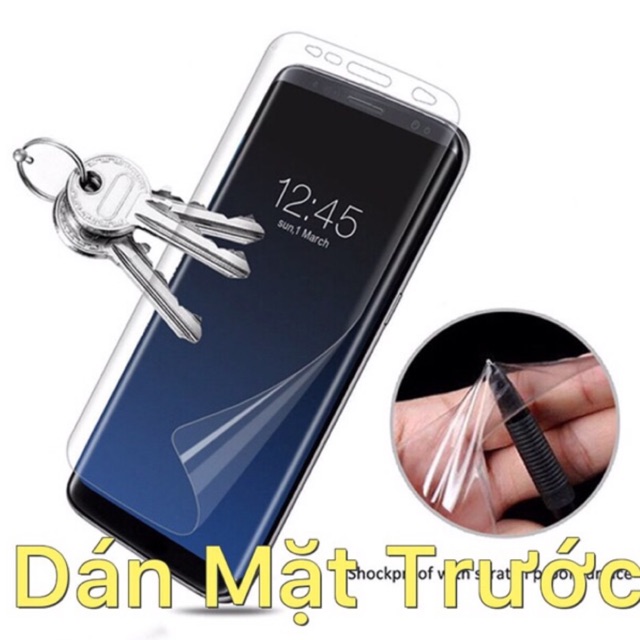 Miếng dán S7,S9,S9plus Full màn, Dẻo,Phủ Nano