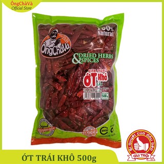 Ớt Trái Khô Ông Chà Và 500gr (Dried whole chilli)