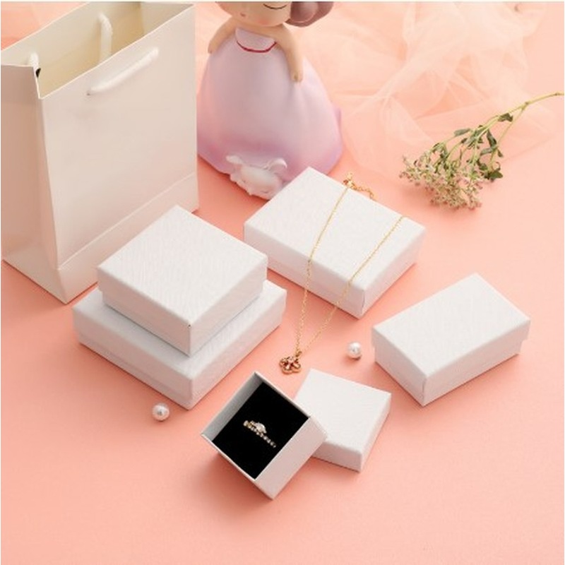 Hộp đựng trưng bày trang sức bông tai nhẫn dây chuyền vòng đeo tay phong cách Châu Âu làm quà tặng sinh nhật cho nữ