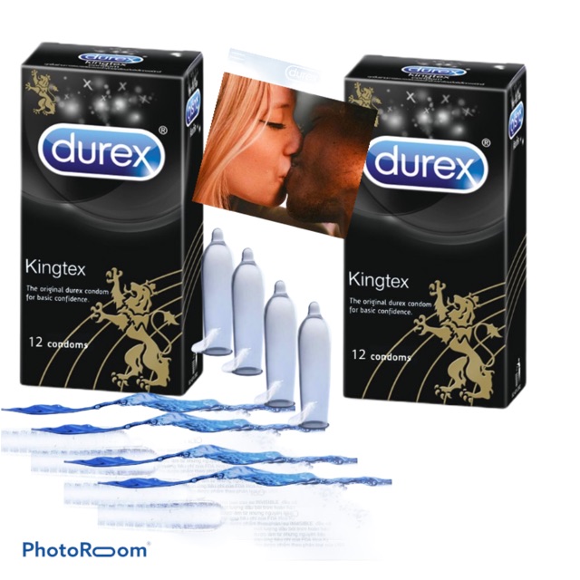 [ HÀNG CHÍNH HÃNG ] Bao cao su Durex Kingtex - Siêu ôm sát ,vừa vặn ,không mùi - Thái Lan