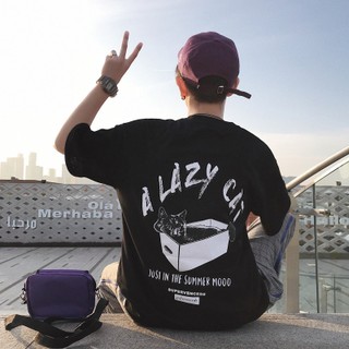 Áo T-shirt nam, cộc tay, họa tiết in hoa, họa tiết hình động vật, kiểu dáng thời trang, dễ kết hợp, phù hợp cho mùa hè,/