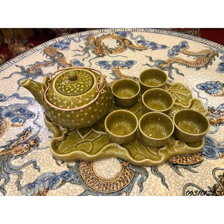 bộ ấm chén bát tràng giá rẻ