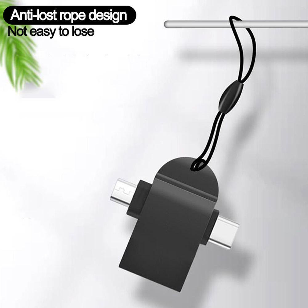 Dây Cáp Chuyển Đổi Hai Trong 1 Cho U Disk Lapto OTG USB Type C
