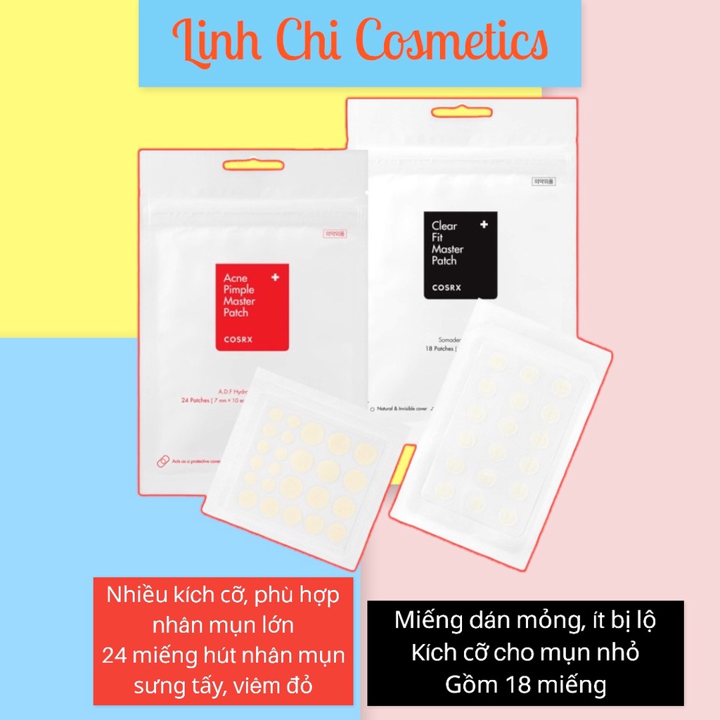 MIẾNG DÁN HÚT MỤN COSRX ACNE PIMPLE MASTER PATCH