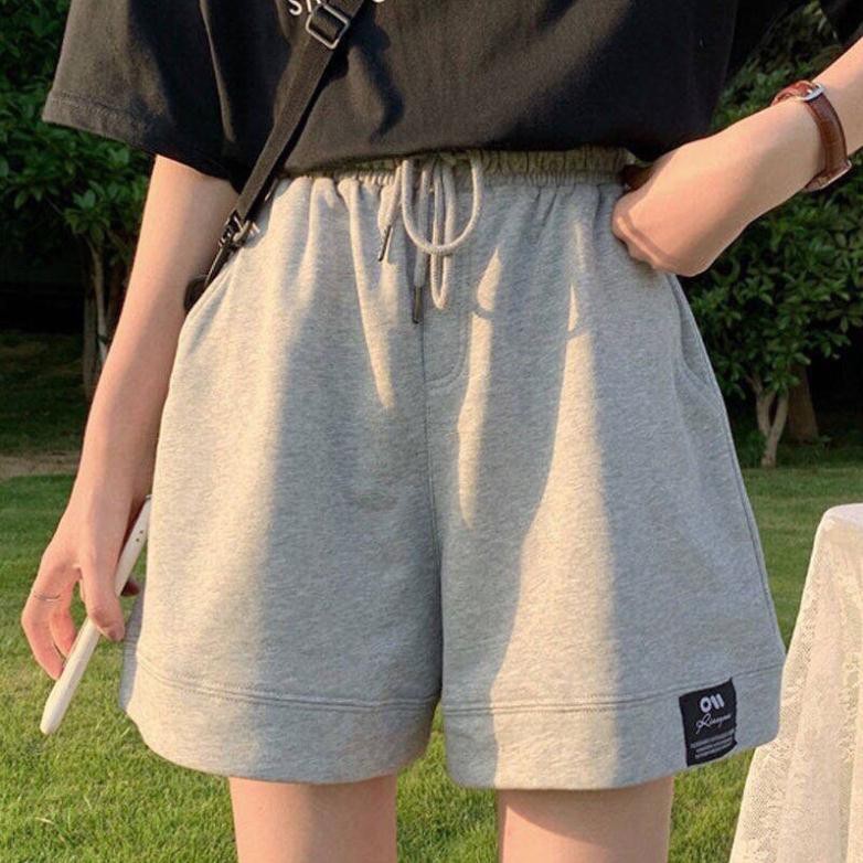 [RẺ VÔ ĐỊCH] [GIÁ HUỶ DIỆT] Quần Shorts Coton Logo- Quần Đùi Thể Thao Chất Đẹp (có video ản thật)