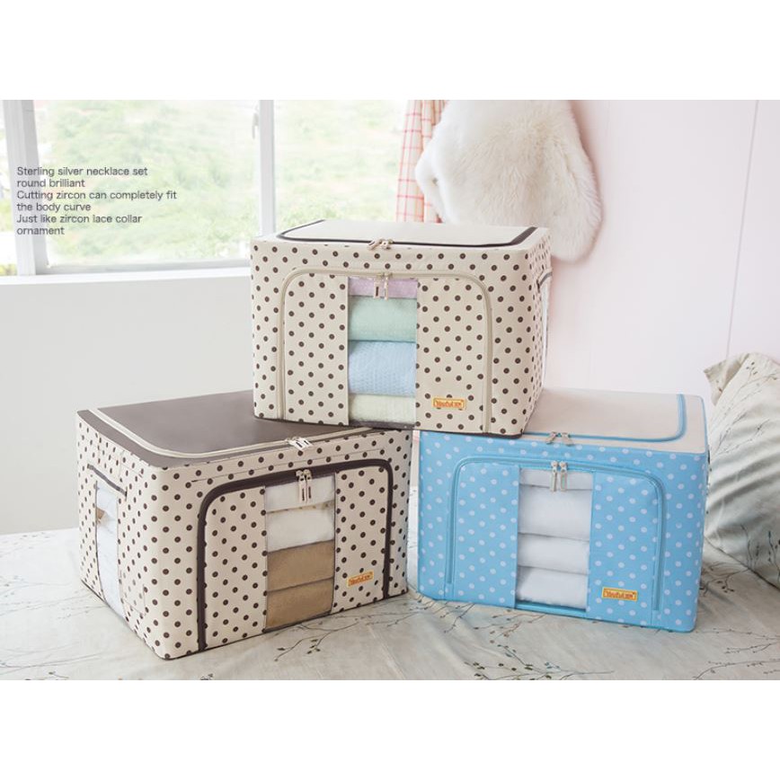 Bộ 3 Túi Đựng Chăn Màn Khung Sắt Gấp Gọn Cao Cấp miDoctor (CÓ CHỌN LOẠI MÀU)