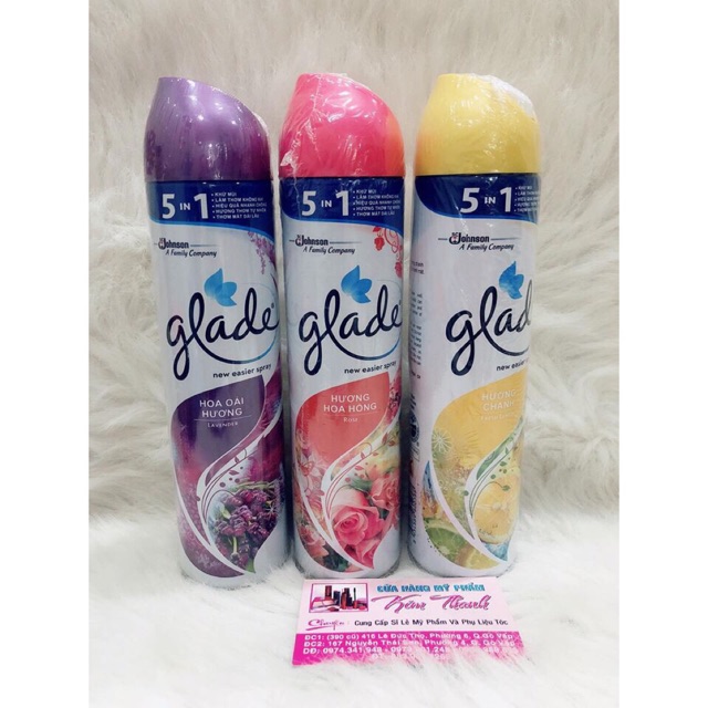 Nước xịt phòng hương thơm Glade