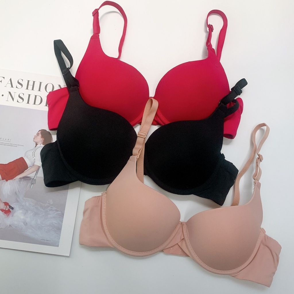 Áo ngực nữ đúc su có gọng, áo lót đệm mút nâng ngực tạo khe sexy gợi cảm JOCOSI A018