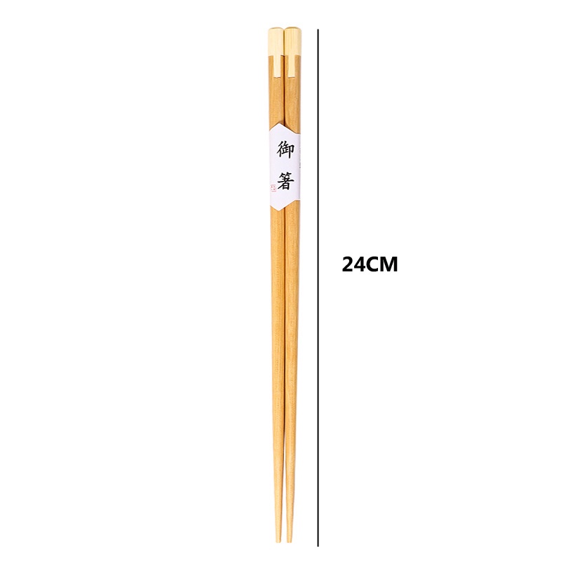 Đôi đũa ăn bằng tre 24cm kiểu cách đơn giản