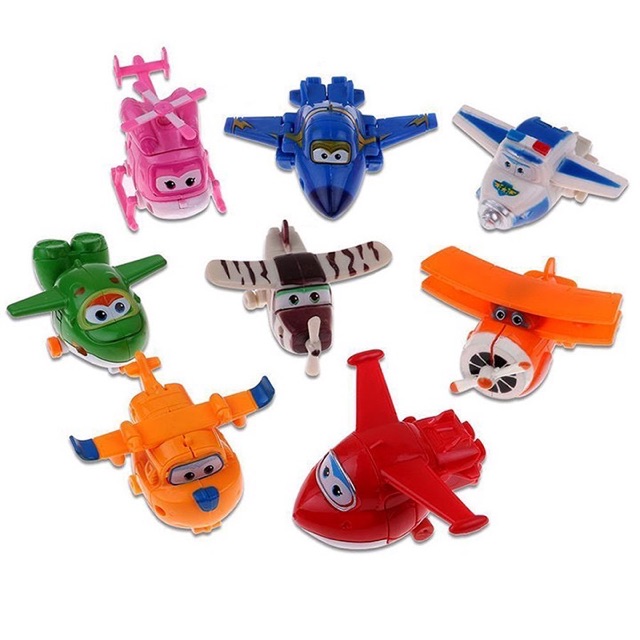 Đồ Chơi Mô Hình Đội Bay Siêu Đẳng Super Wings Cho Bé