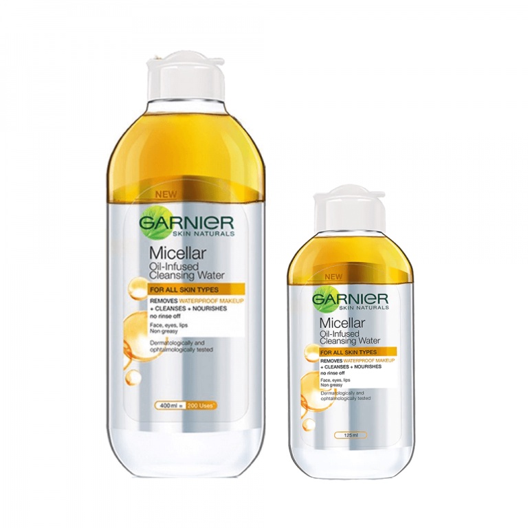 Nước tẩy trang Garnier Micellar Water dành cho mọi loại da 400ml