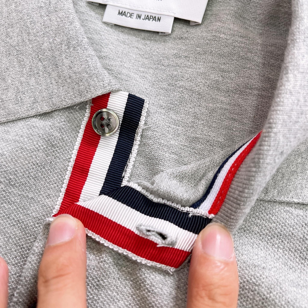 Áo Polo Thom Brown Center-Back Stripe Piqué Polo