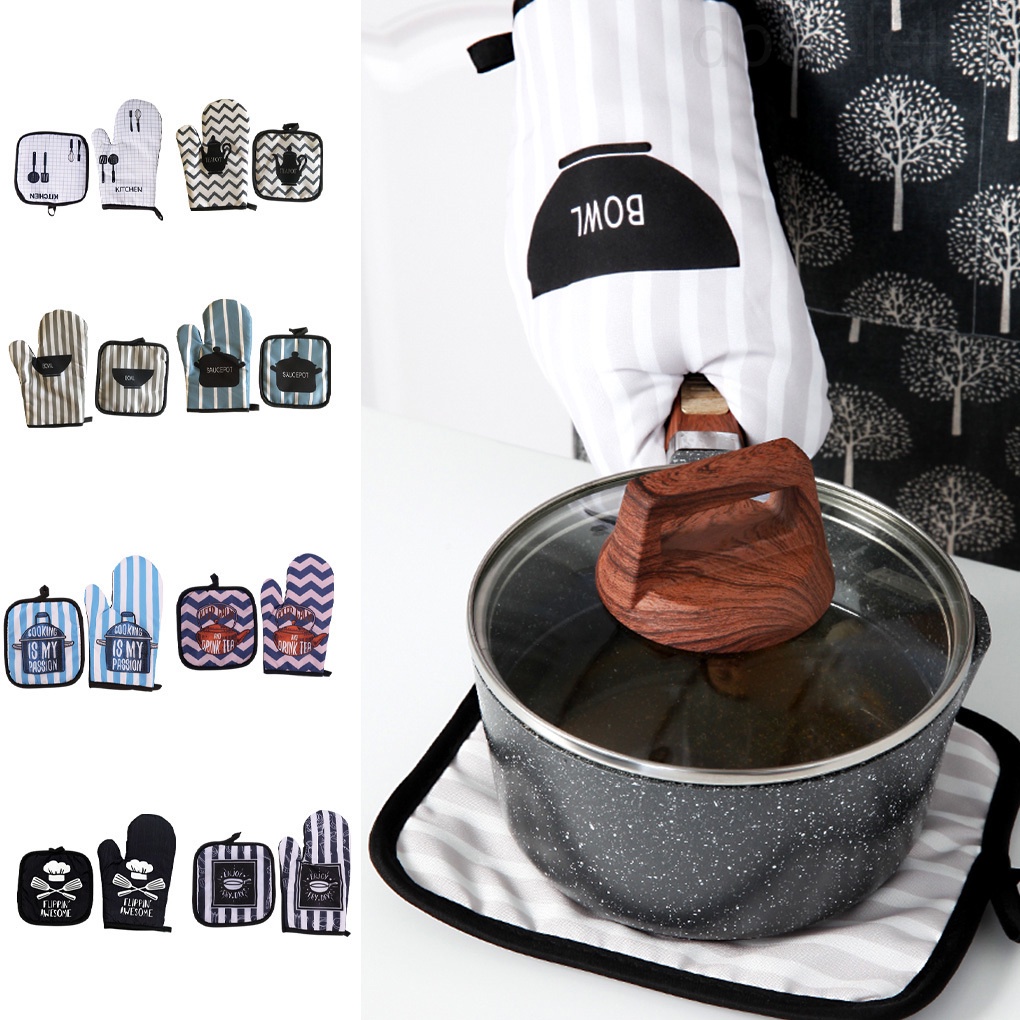 Găng tay nướng bánh thiết kế cách nhiệt chống bỏng tiện dụng