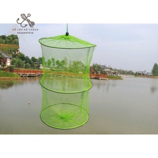 Giỏ đựng cá - túi đựng cá 3 vành giá siêu rẻ