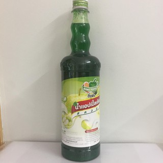 SYRUP SIRO THÁI LAN DING FONG HƯƠNG TÁO XANH 760ML