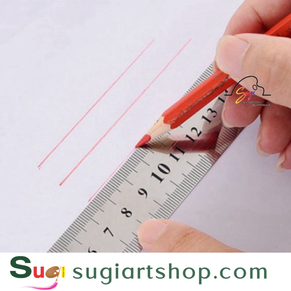 Thước sắt loại dày, thước sắt 30cm
