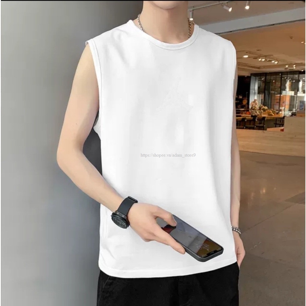 Áo ba lỗ nam thun lạnh thể thao nhiều màu năng động vải co giãn 2c