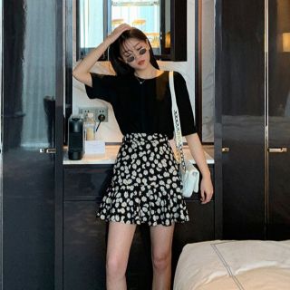 Chân váy hoa cúc nhiều kiểu có bigsize