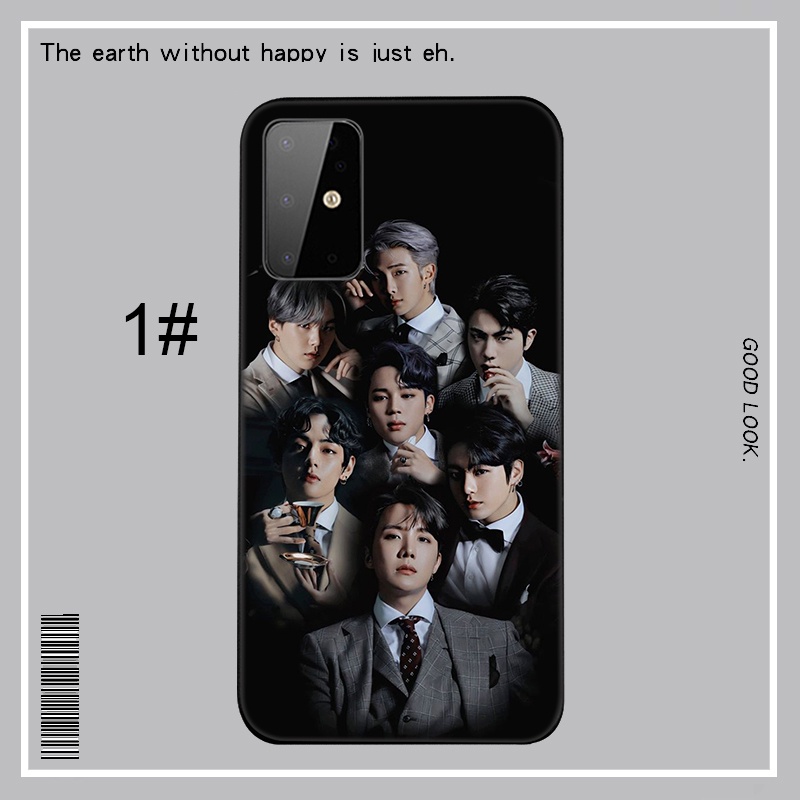 Ốp điện thoại silicone mềm hình BTS LU26 cho Samsung Galaxy A11 A12 A22 A32 M21 M30s J4 Core A82 A9