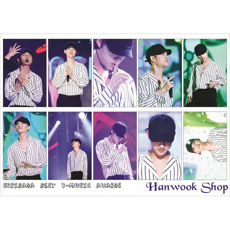 [EXO] Set Sticker D.O - 1 mẫu (có nhiều mẫu hình dán Kpop)