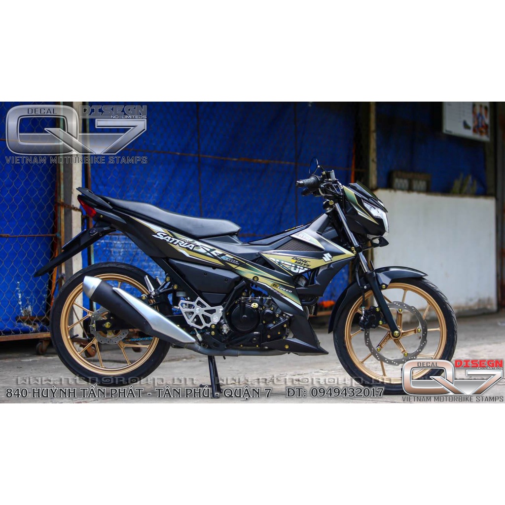 TEM RỜI RAIDER FI -VÀNG ĐEN