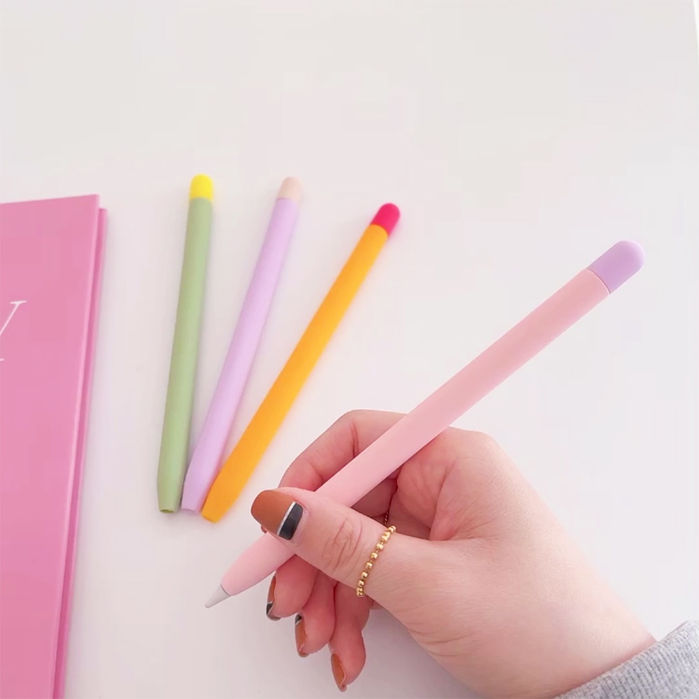 Vỏ Bọc Silicone Màu Kẹo Cho Bút Cảm Ứng Apple Pencil Gen 2