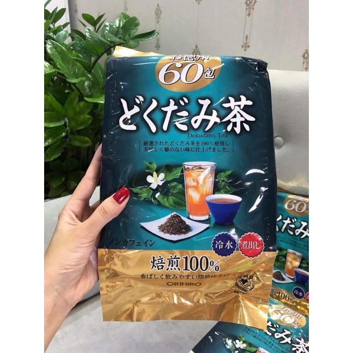 Trà diếp cá Orihiro 60 túi lọc Nhật Bản hỗ trợ thanh nhiệt thải độc giảm cân - Shop Viloet