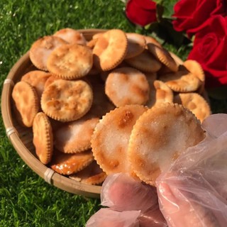 Bánh lạc đường tròn - bánh tuổi thơ-500gr