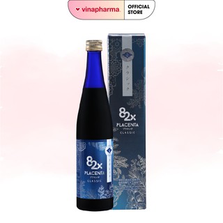 Nước uống đẹp da 82x Classic Placenta 450000mg 500ml