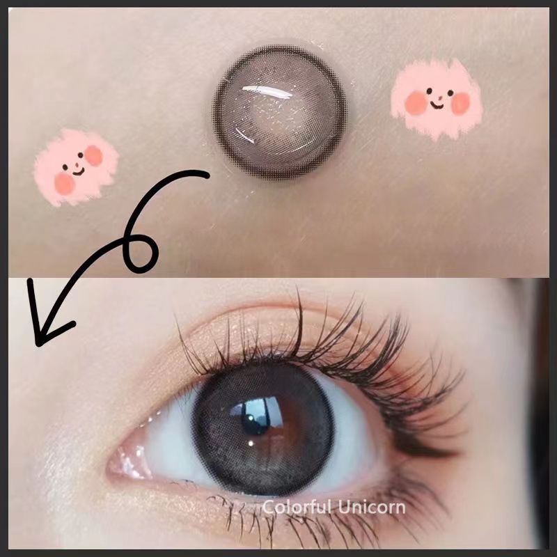 Cặp kính áp tròng COLORHUNTER HXC 0-8 độ 14.2mm dùng một năm thời trang