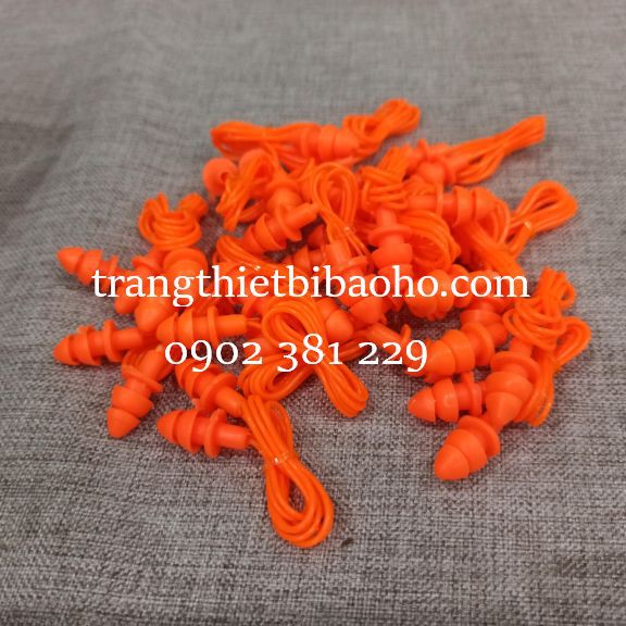 Nút tai chống ồn màu cam 2 tầng P.31 (10 cặp)