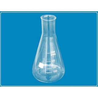 Bình tam giác thủy tinh 250ml cổ trơn