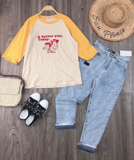 Quần bò baggy và ôm