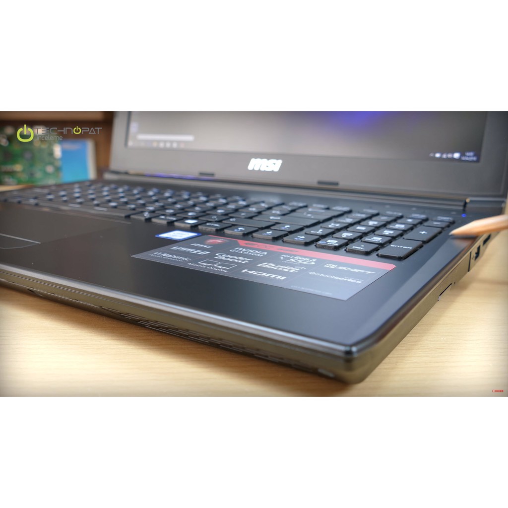 Máy Tính Laptop Gaming MSI GL62-6QD Core I7-6700HQ 8CPU, DDR4 8GB, SSD 128GB + HDD 1TB, VGA GeForce GTX 950M | BigBuy360 - bigbuy360.vn