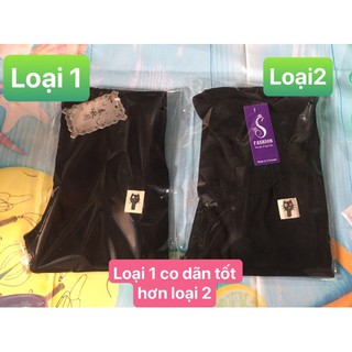 Quần BẦU legging có đáp chất cotton len