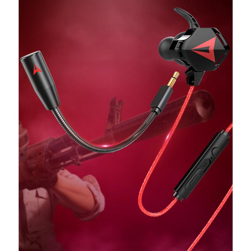 Tai nghe Gaming G-901 chuẩn Type-C/3.5 mm có Mic âm thanh chuẩn Stereo chuyên Game Mobile, PC PUBG/ROS/FreeFire