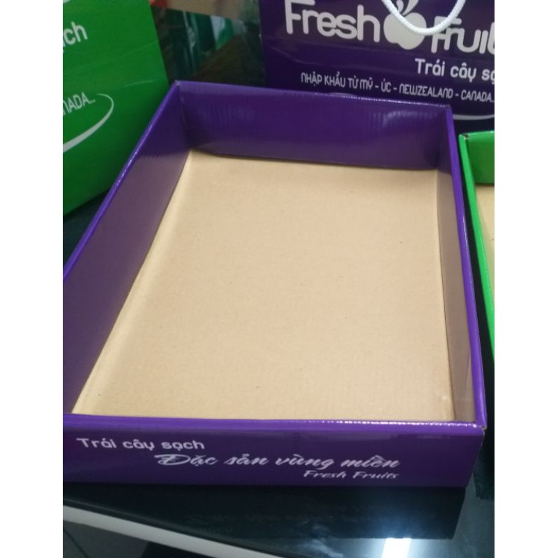Khay giấy đựng quả combo 10 khay | BigBuy360 - bigbuy360.vn