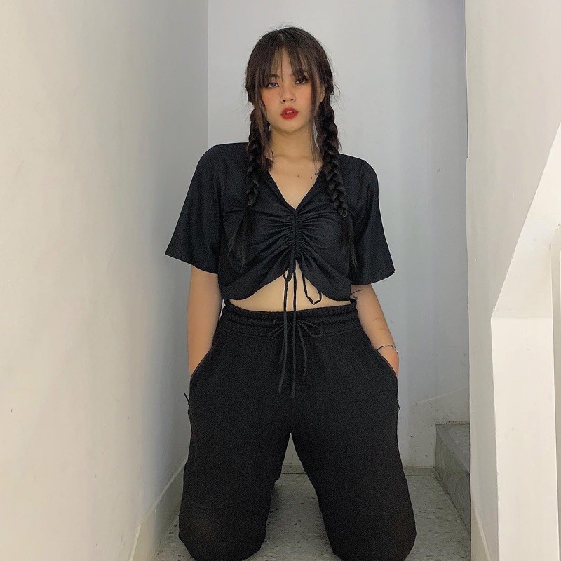 Áo rút ngực bigsize