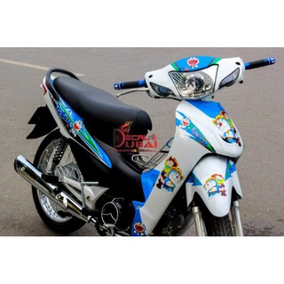 tem rời wave A trắng doremon - decal ruby