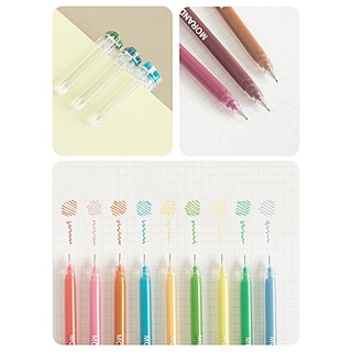 Set 9 Bút Morandi Trang Trí sổ tay Planner