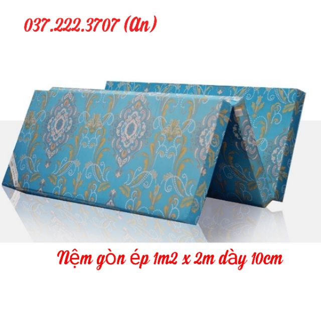 Nệm gòn ép hàn quốc (1m2 x 2m) dày 10cm