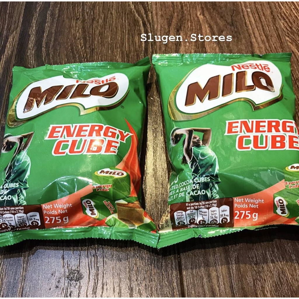[Video]Kẹo Milo NĂNG LƯỢNG  Energy Cube Thái Lan 100 viên (275g)
