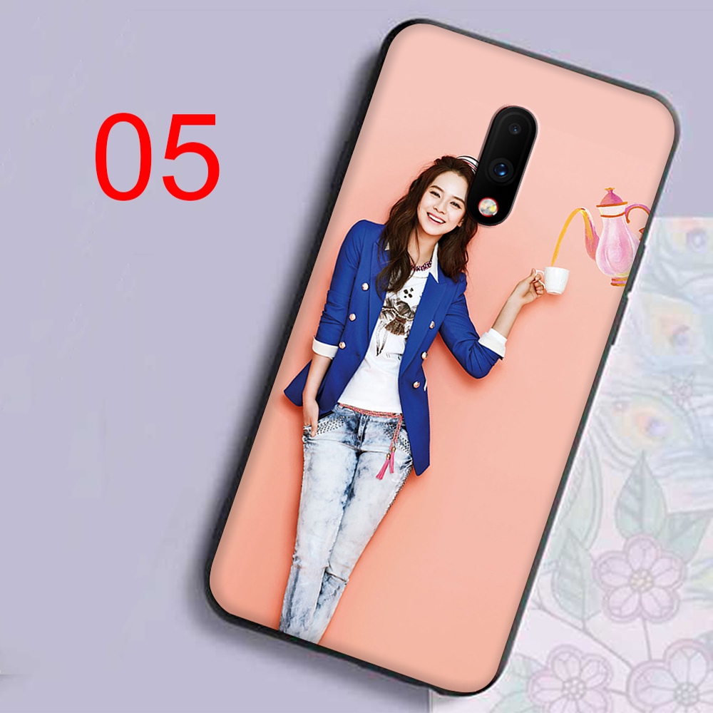 Ốp Điện Thoại Mềm Hình Song Ji Hyo Cho Oneplus 5 5t 6 6t 7 7t Pro