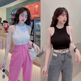Áo ba lỗ kiểu dáng Basic thun gân dày dặn - CT03