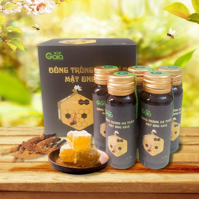 Đông trùng hạ thảo mật ong Gaia - Bổ thận tráng dương, bồi bổ cơ thể, bổ phế, giảm lão hóa. | Thế Giới Skin Care